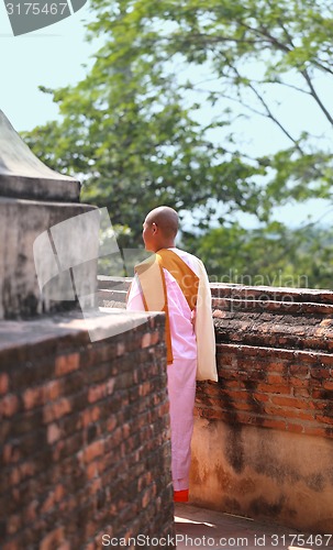 Image of Buddhist monk