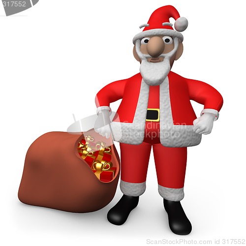 Image of Santa With Presents