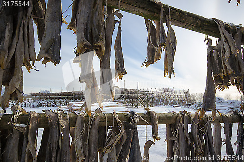 Image of A flake for drying fish