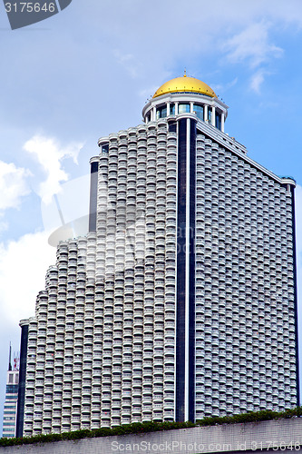 Image of  bangkok terrace  thailand  in office district palaces     gold 