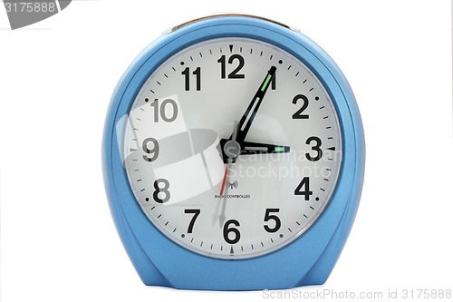 Image of Blue alarm clock