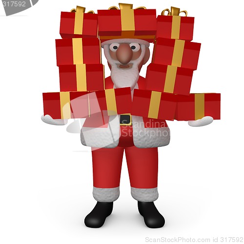 Image of Santa with Presents