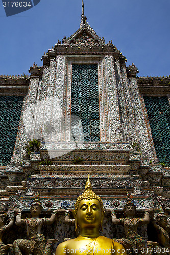 Image of asia  thailand  in  bangkok sunny  buddha