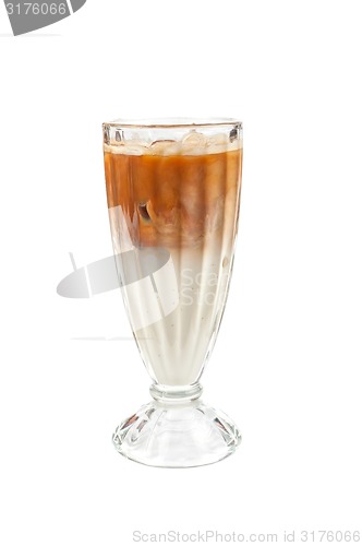 Image of Iced coffee latte