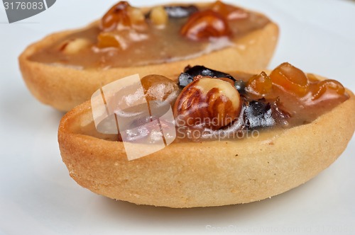 Image of French basket sweet cakes 