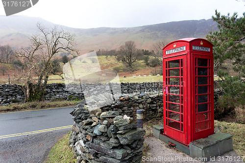 Image of Rural English phone box