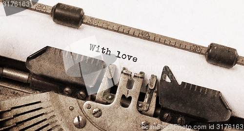 Image of Vintage typewriter