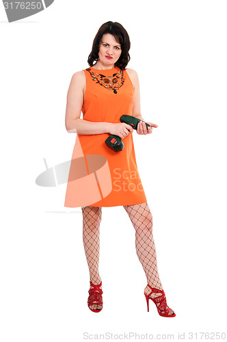 Image of woman with screwdriver