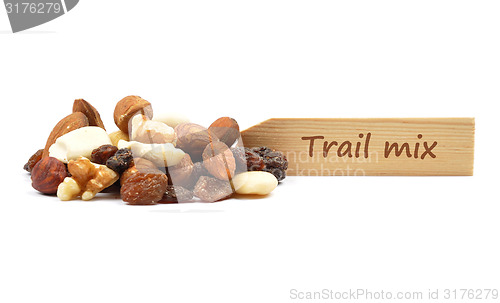 Image of Trail mix at plate