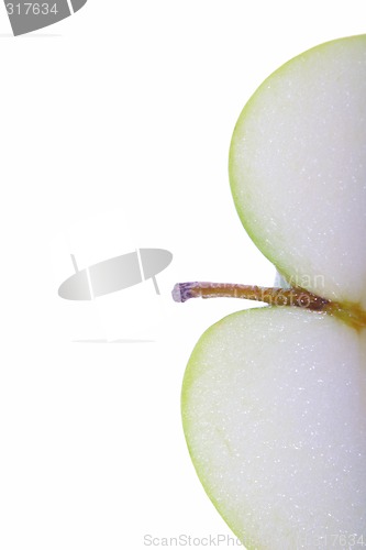 Image of Cut Green Apple