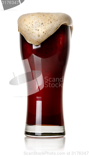 Image of Froth on black beer