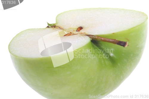 Image of Cut Green Apple