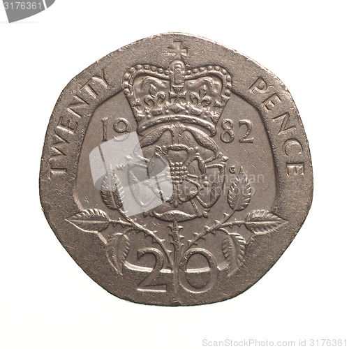 Image of Twenty pence coin