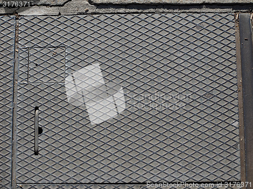 Image of Diamond steel background