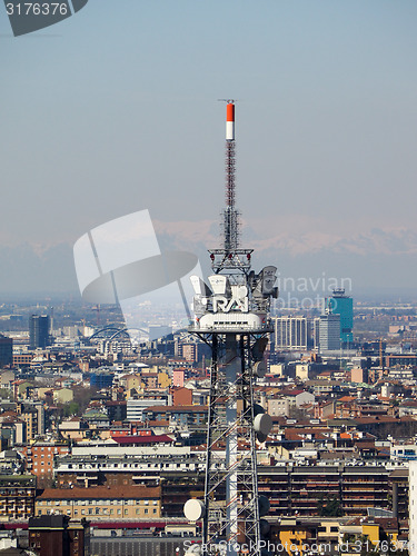 Image of RAI tv tower