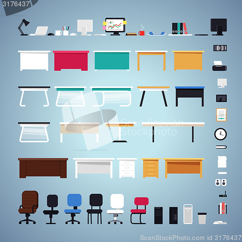 Image of Office Furniture Set