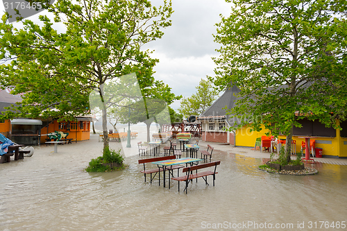 Image of Roads and streets submerged