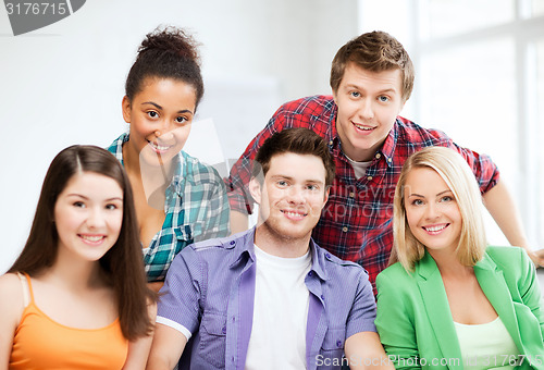 Image of group of students at school