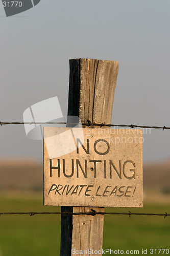 Image of no hunting
