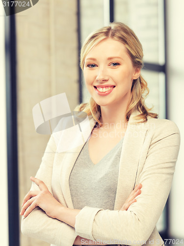 Image of happy and smiling woman