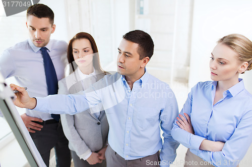 Image of business people meeting in office