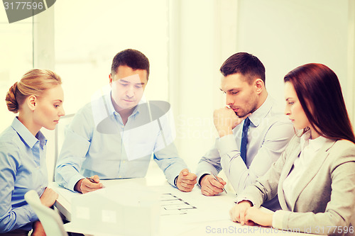 Image of team of architects and designers in office