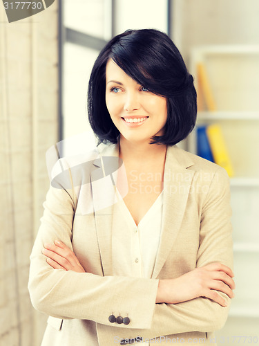 Image of happy and smiling woman