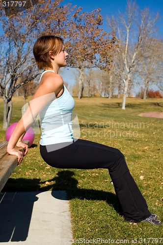 Image of Tricep Bench Dip