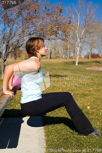 Image of Tricep Bench Dip