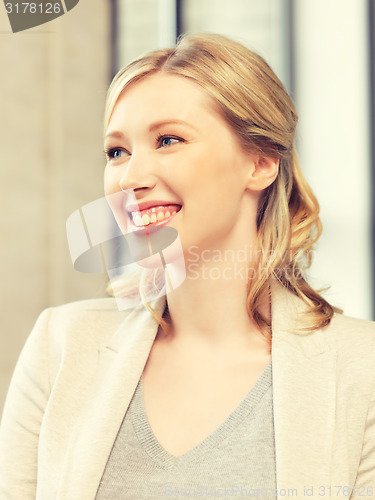 Image of happy and smiling woman