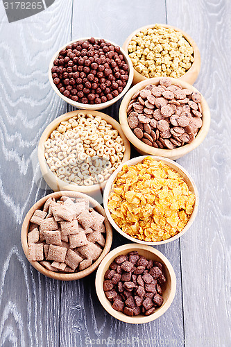 Image of lots of cereals