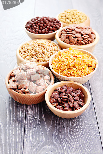 Image of lots of cereals