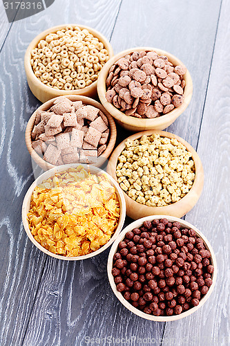 Image of lots of cereals