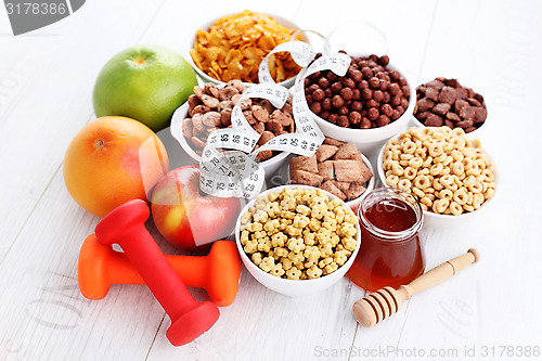 Image of lots of cereals