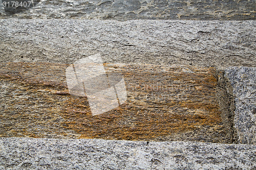 Image of besnate   lombardy italy  varese   pavement of a curch a marble