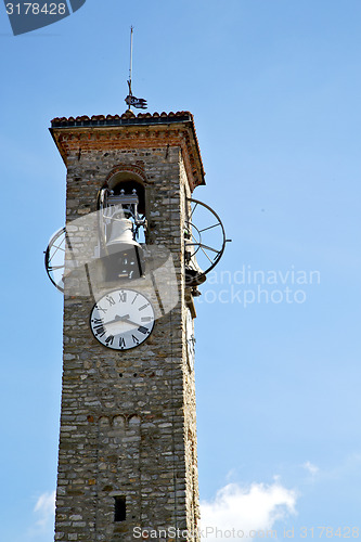 Image of  sunny day    milan   old abstract in  italy    bell 