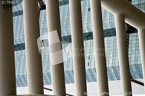 Image of bangkok thailand   office district palaces   