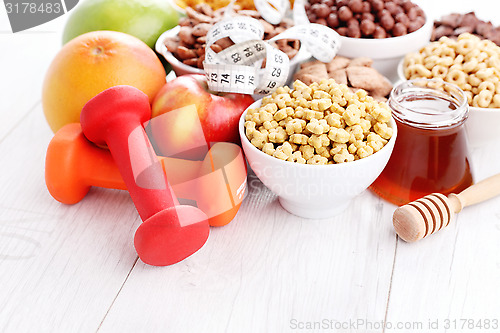 Image of lots of cereals