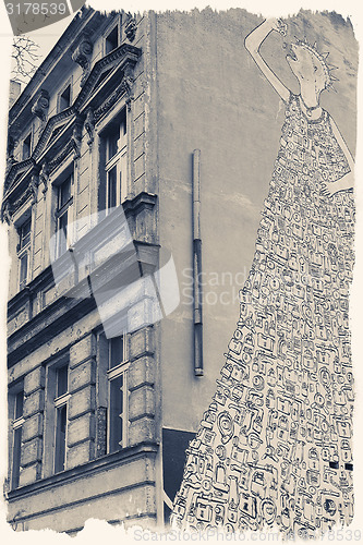 Image of Funny mural