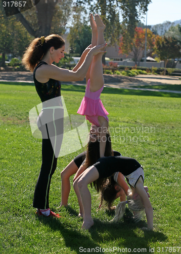 Image of Gymnasts in the park