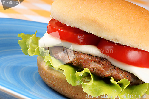 Image of Mini cheese burger