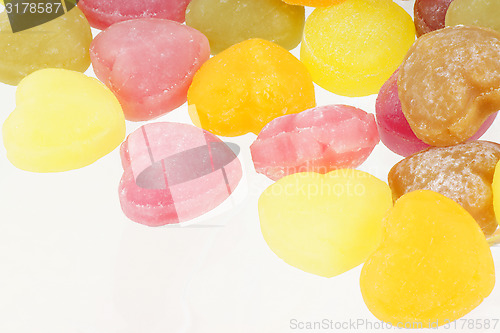 Image of Heart shaped candies