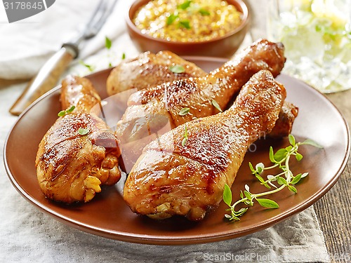 Image of grilled chicken legs