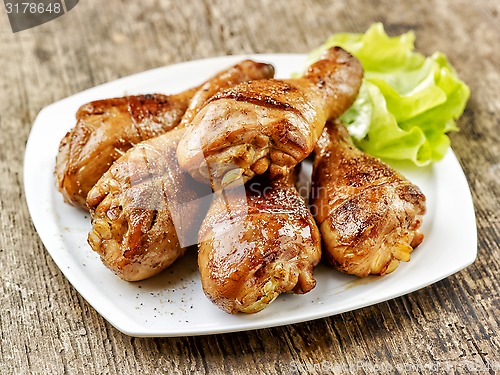 Image of grilled chicken legs