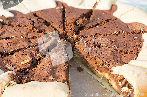 Image of Chocolate pie.