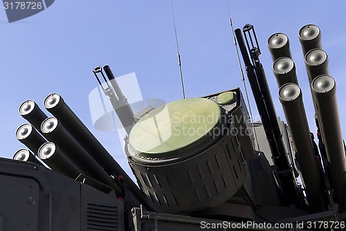 Image of Missile and anti-aircraft weapon system