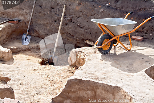 Image of Tools at the site Archaeological excavations