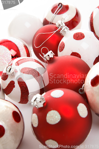 Image of Festive Christmas Balls