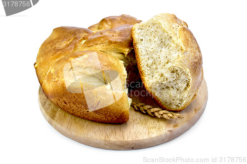 Image of Buns homemade with spikelet on board