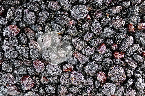 Image of Raisins black texture